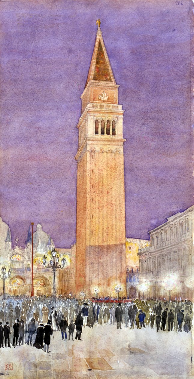 Torre do sino, Praça de São Marcos, Veneza de Cass Gilbert