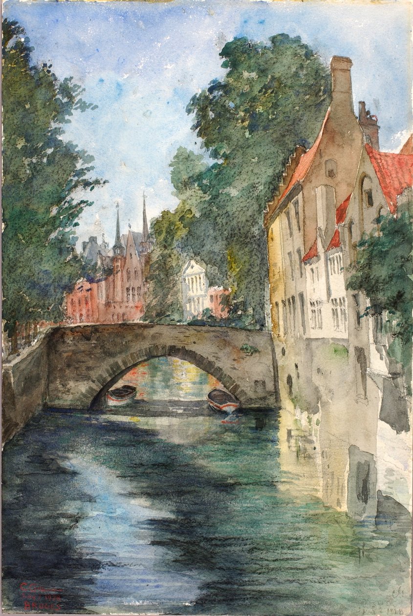 No Canal, Bruges de Cass Gilbert