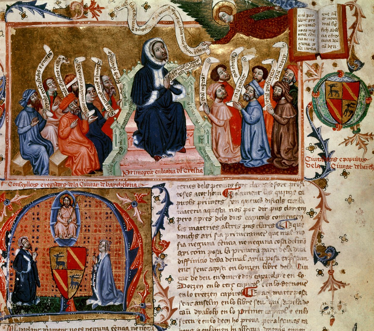 Fra Francesc Eiximenis (Girona,1330-Perpignan,1409) de Catalan School