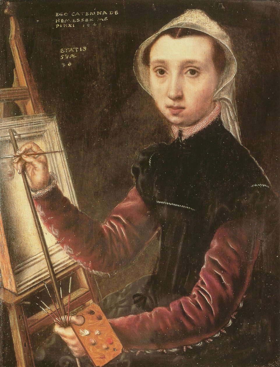 Auto-retrato de Catharina van Hemessen