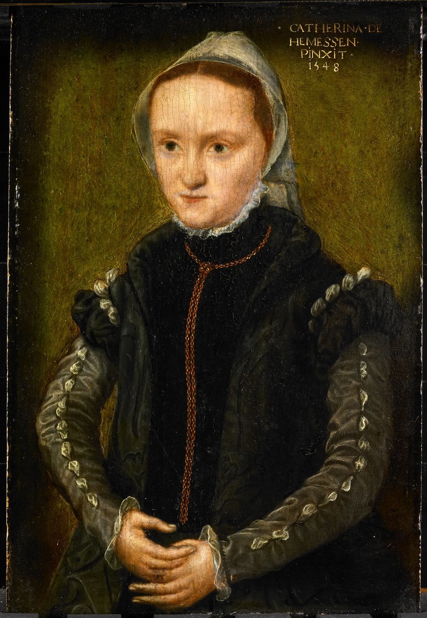 Auto-retrato, 1548 de Catharina van Hemessen