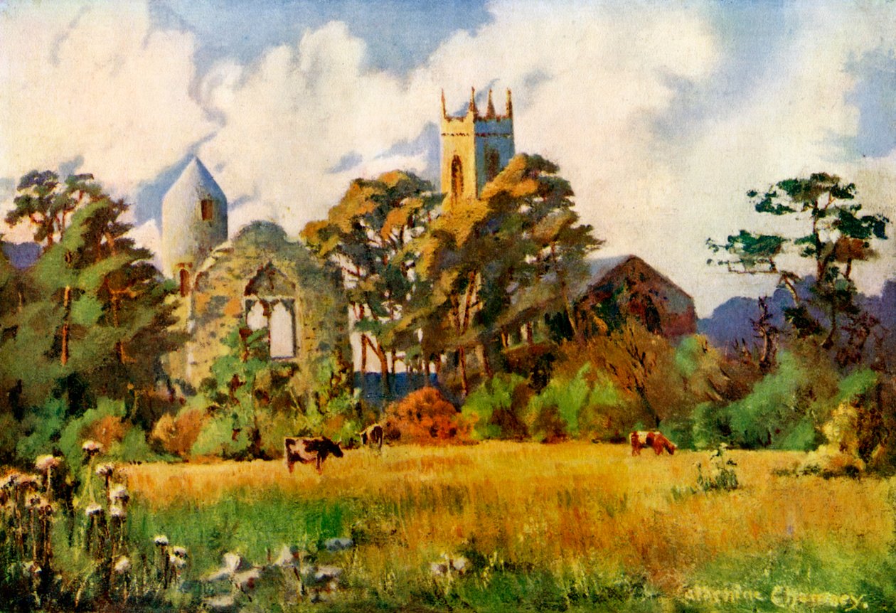 Igreja Dromiskin, Condado de Louth, Irlanda, 1924-1926 de Catharine Chamney