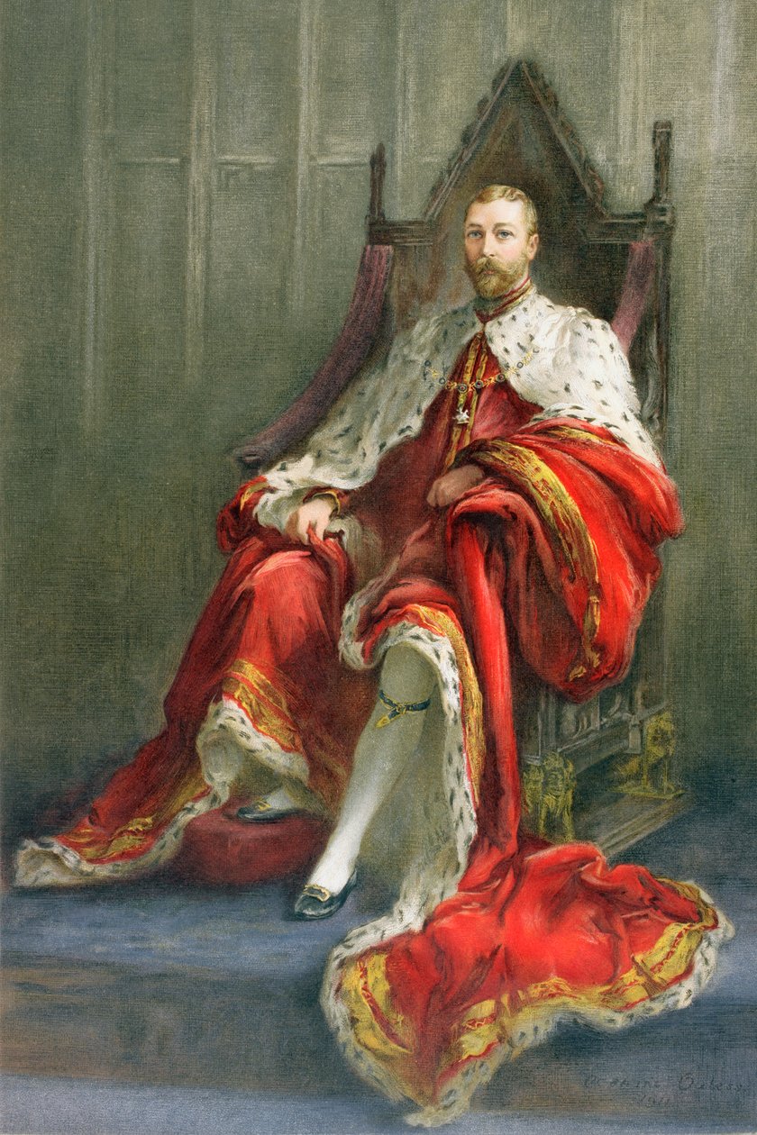 George V, de &39;The Illustrated London News&39;, 1911 de Catherine Ouless