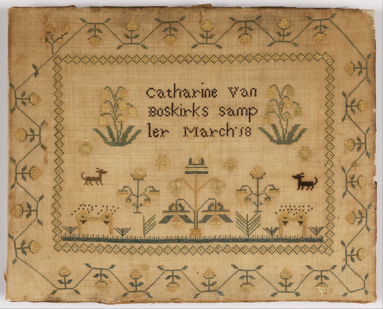 Sampler de Catherine Van Boskirk