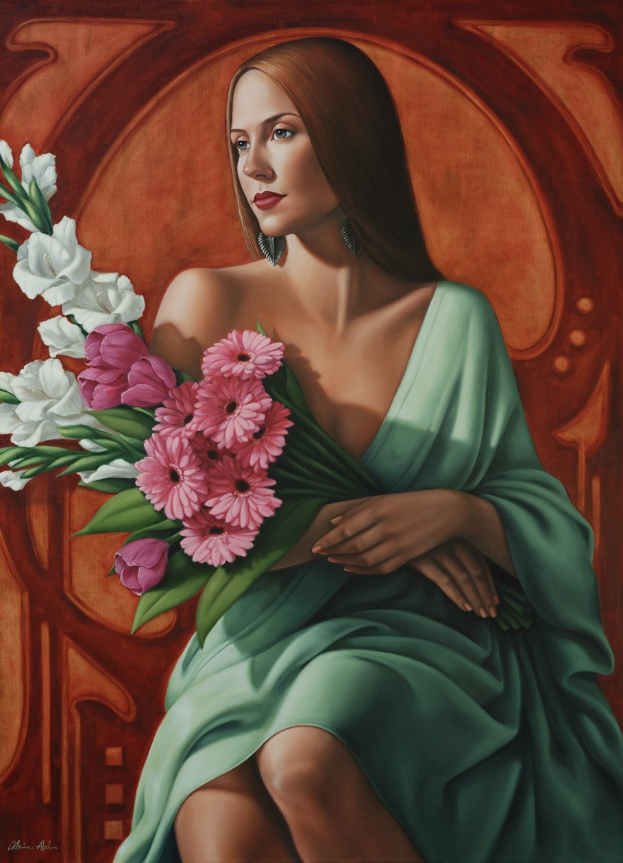 Graça (óleo no linho) de Catherine Abel