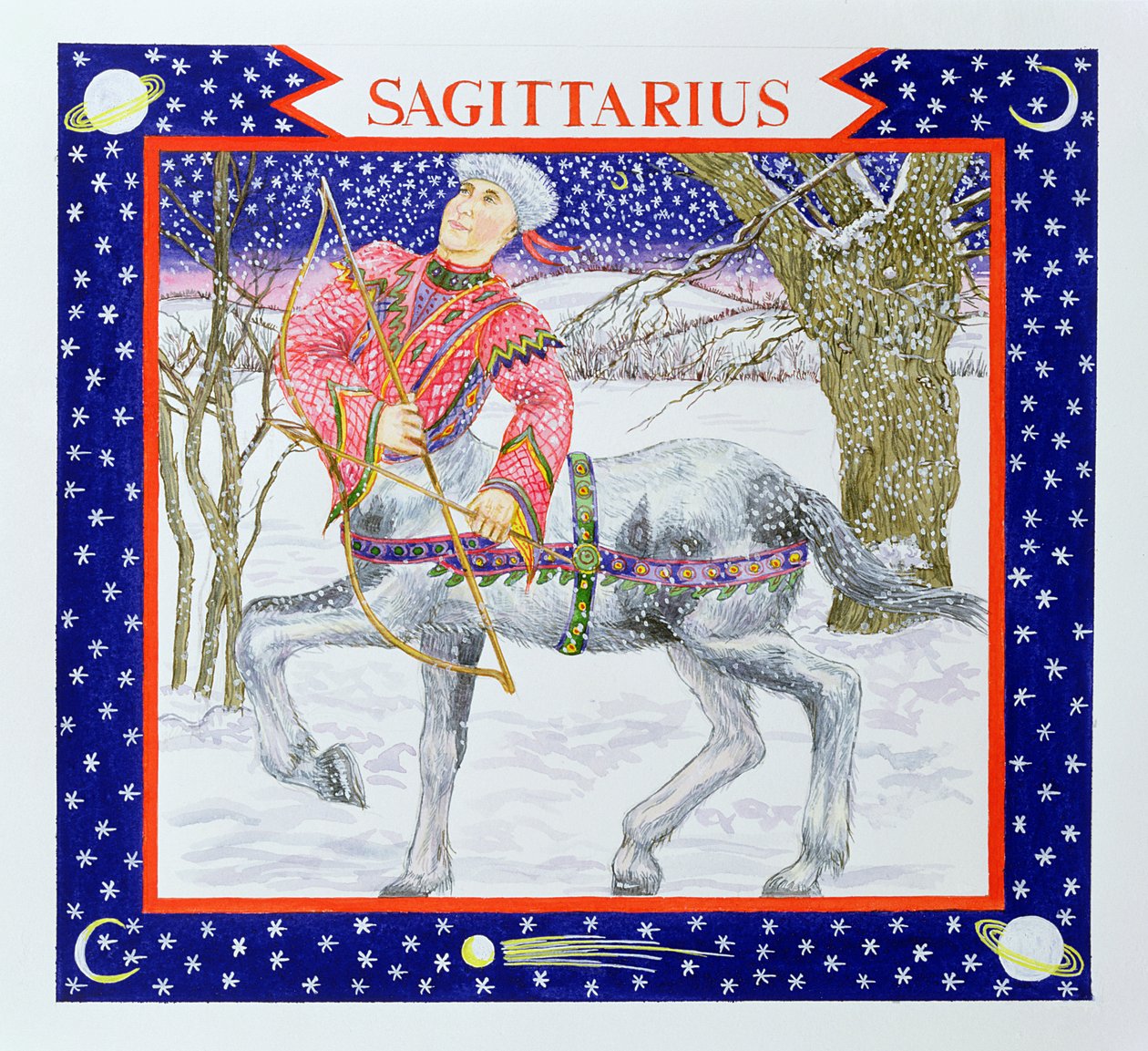 Sagitário (wc no papel) de Catherine Bradbury
