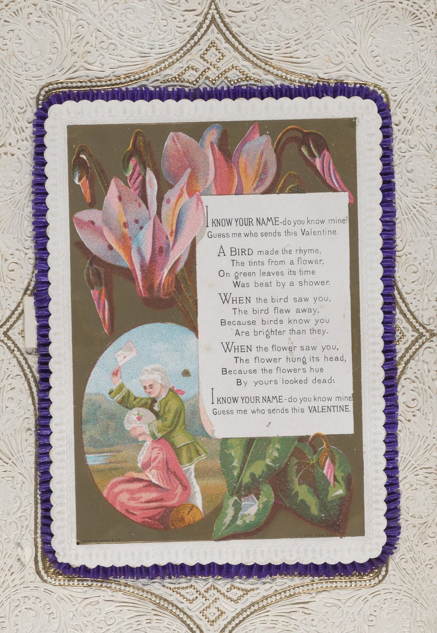 Valentim, 1874. de Catherine Greenaway