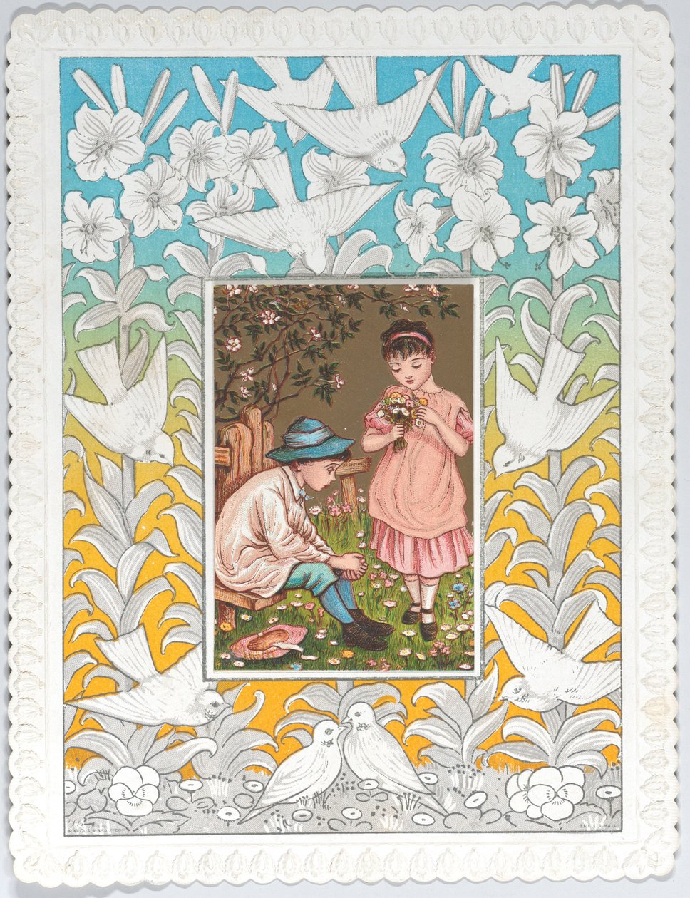 Valentim, 1876., 1876. de Catherine Greenaway