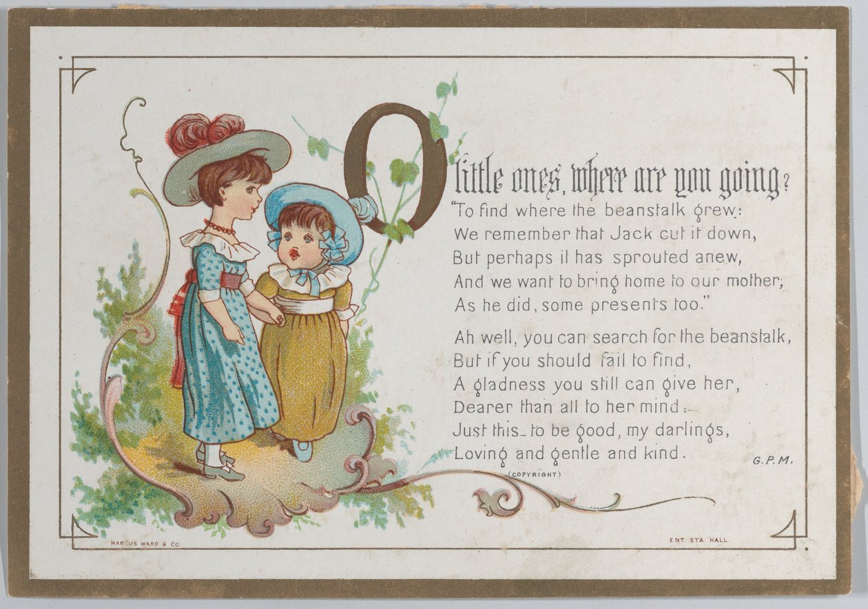 Valentim, 1877., 1877. de Catherine Greenaway