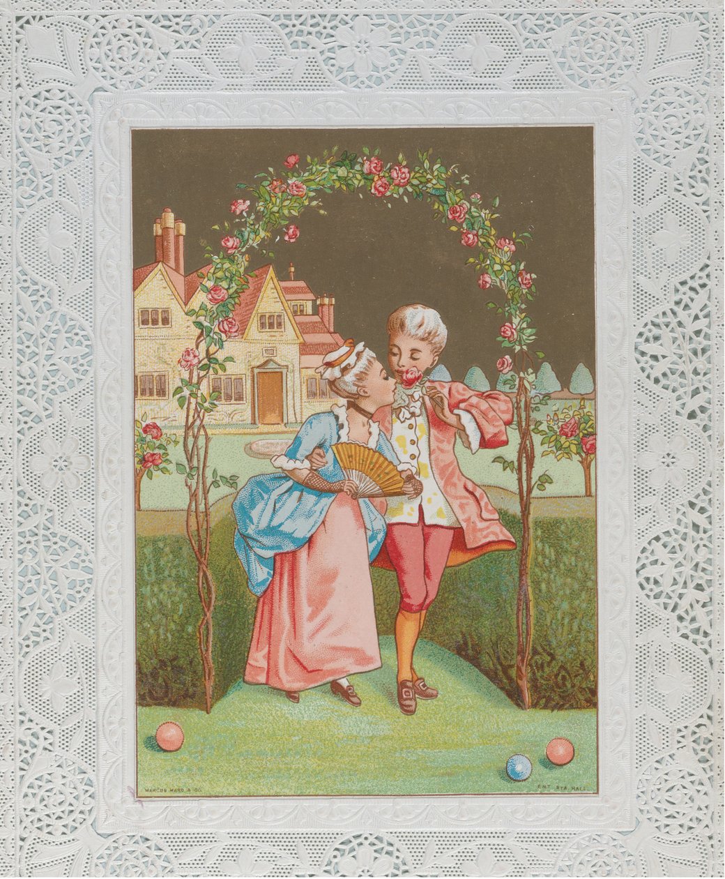 Valentim, ca. 1880. de Catherine Greenaway