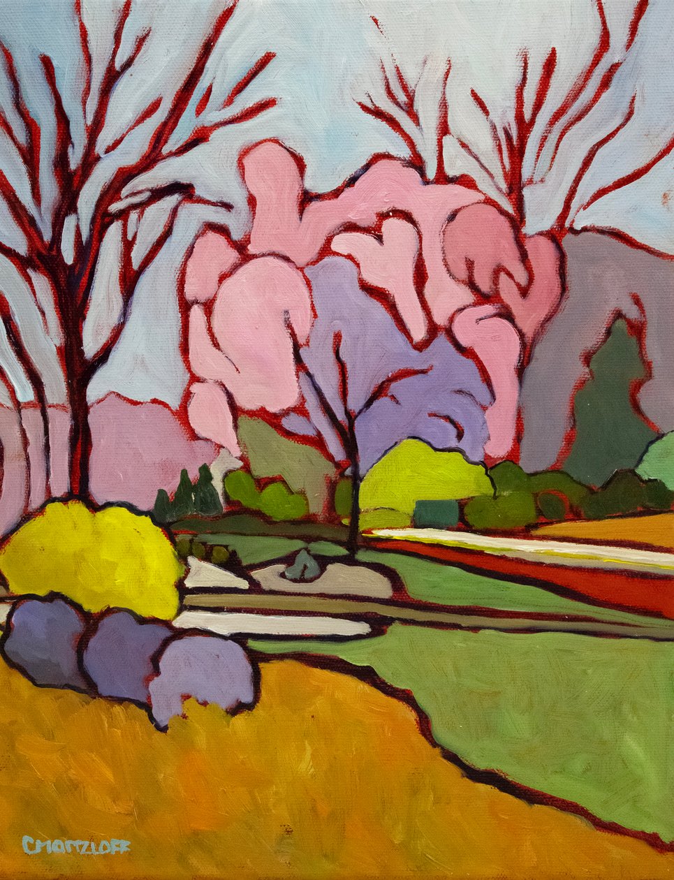 Abstracções da primavera,2020 de Catherine J Martzloff