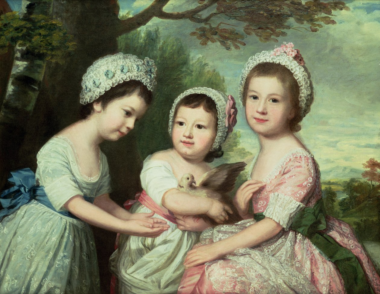 Caroline, Samuel Graeme e Catherine Marsh, c.1770s de Catherine Read
