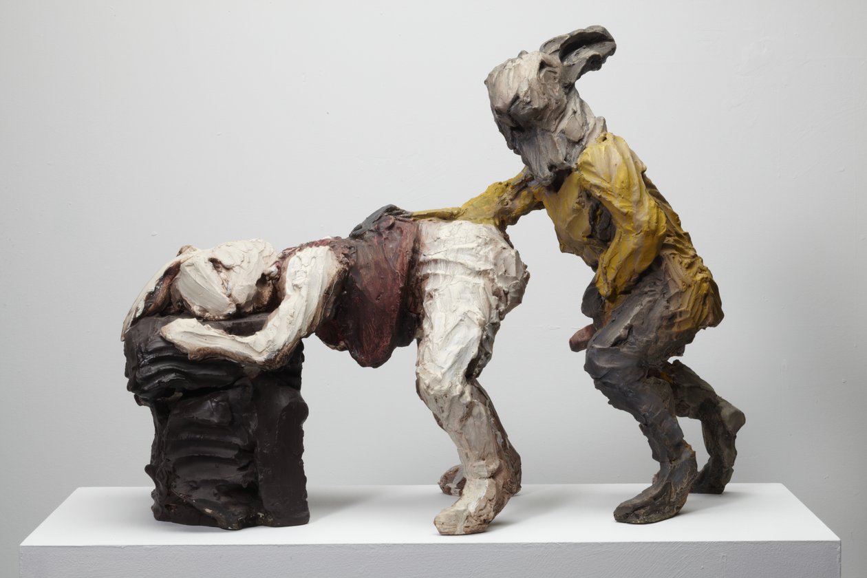 Flopsy, 2009 (Jesmonite, pintura) de Cathie Pilkington