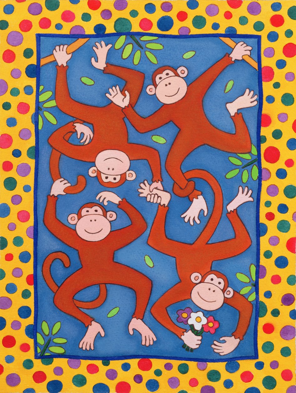 Macacos insolentes (wc) de Cathy Baxter