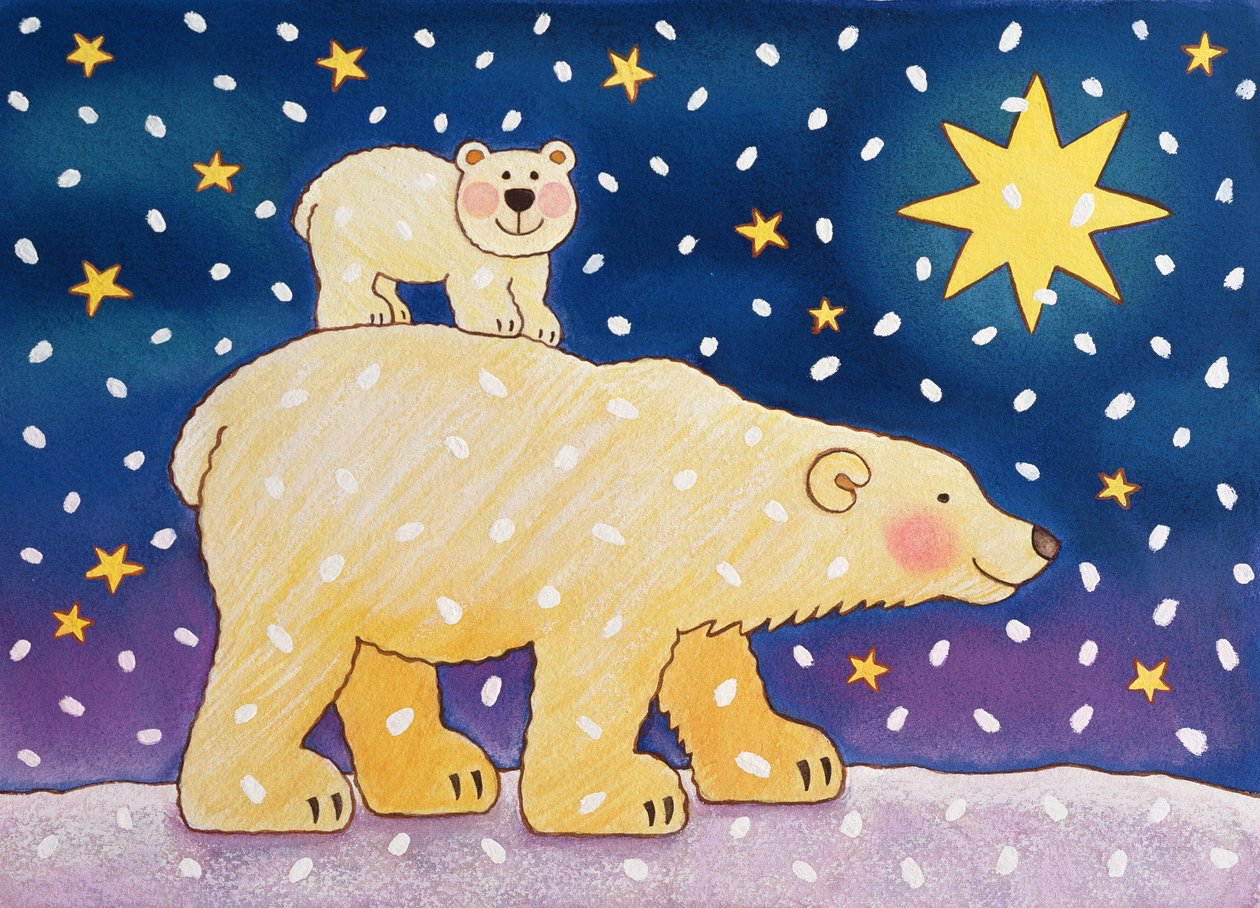 Polar-back Ride, 1996 (pastel) de Cathy Baxter