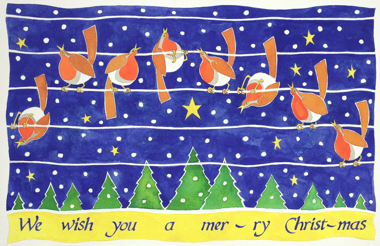 Desejamos-lhe um feliz natal de Cathy Baxter