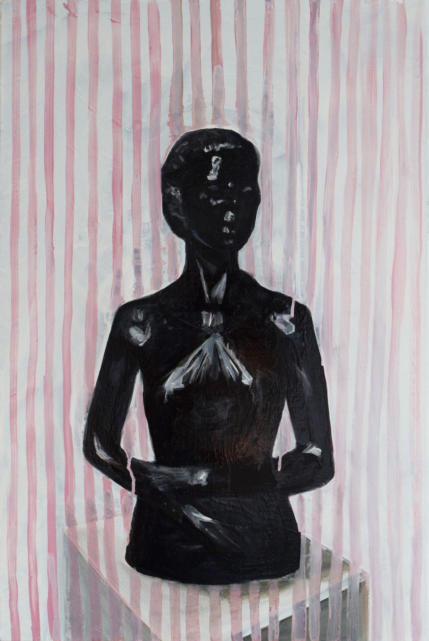 Vénus Negra, 2014-15 (óleo sobre linho) de Cathy Lomax