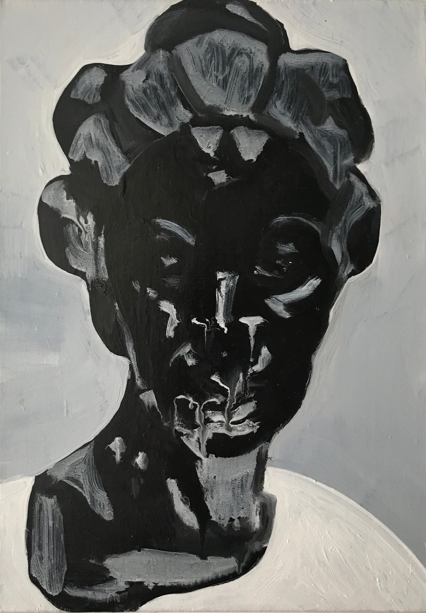 Jessie, 2017 (óleo sobre linho) de Cathy Lomax