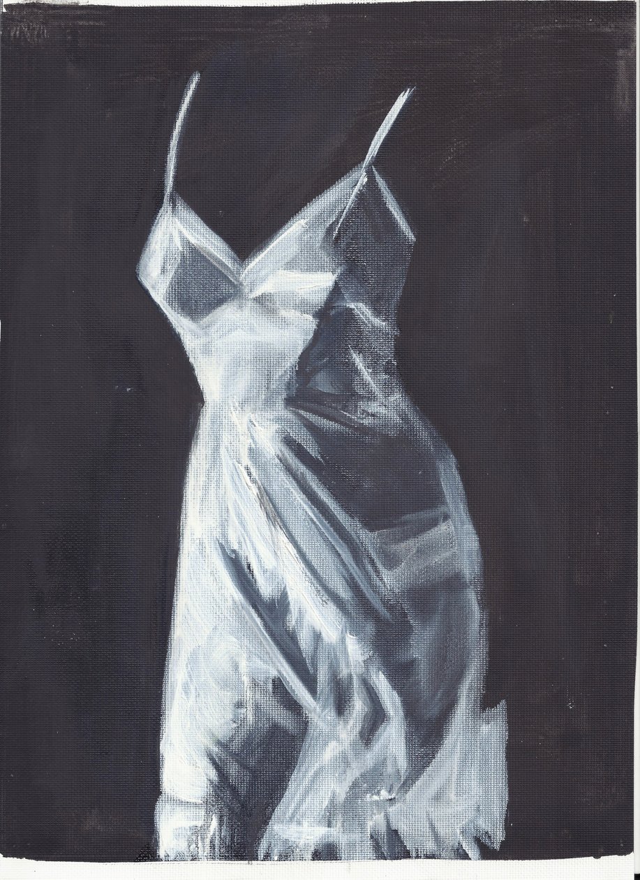 Rosa 2, 2012 (óleo e acrílico sobre papel) de Cathy Lomax
