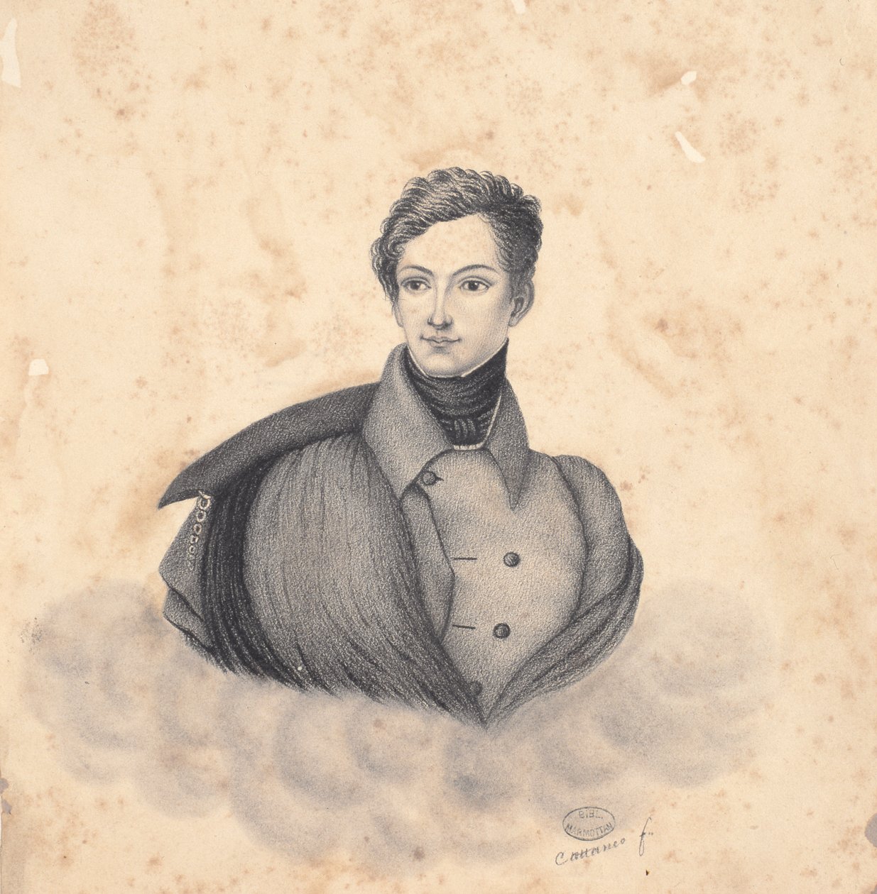 Retrato de Frédéric (Fritz) Baciocchi de Cattaneo
