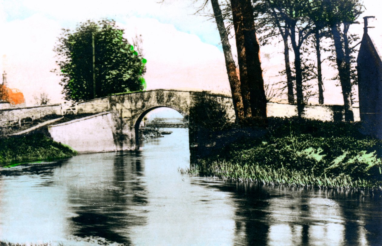 Ponte em Radcot, Oxfordshire, 1926. de Cavenders Ltd