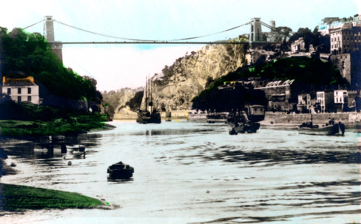 Ponte suspensa de Clifton, Bristol, 1926. de Cavenders Ltd