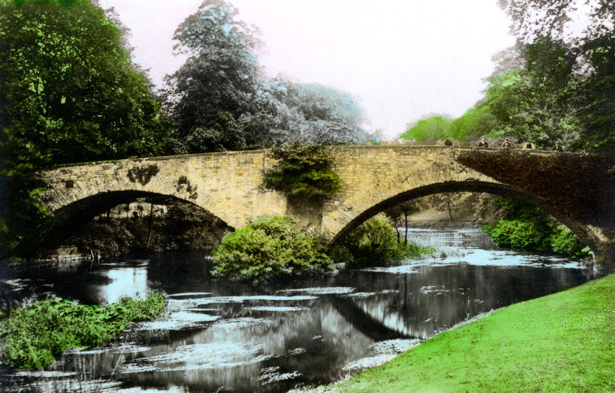 Ponte de Levens, Kendal, Cumbria, 1926. de Cavenders Ltd