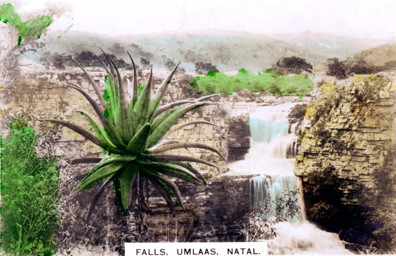 Umlaas Falls, África do Sul, c1920s. de Cavenders Ltd