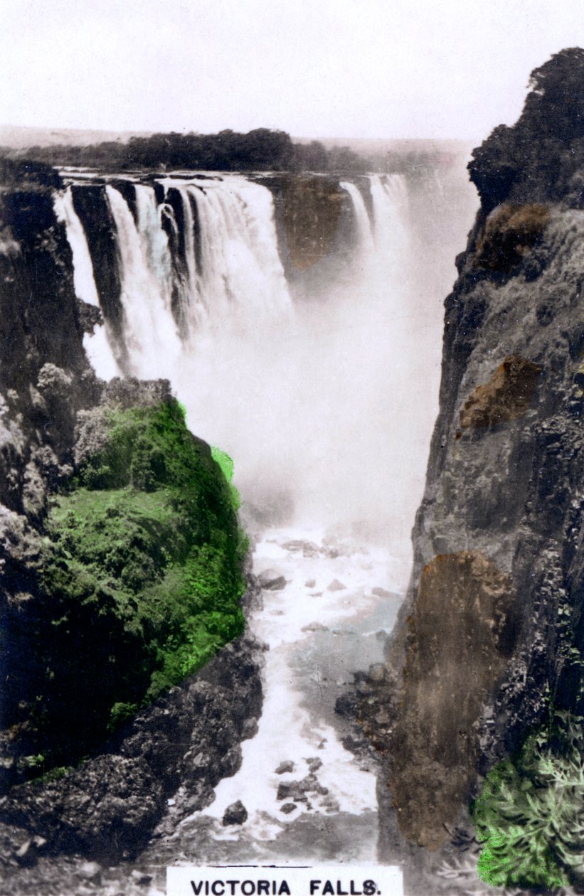 Victoria Falls, África, c1920s. de Cavenders Ltd