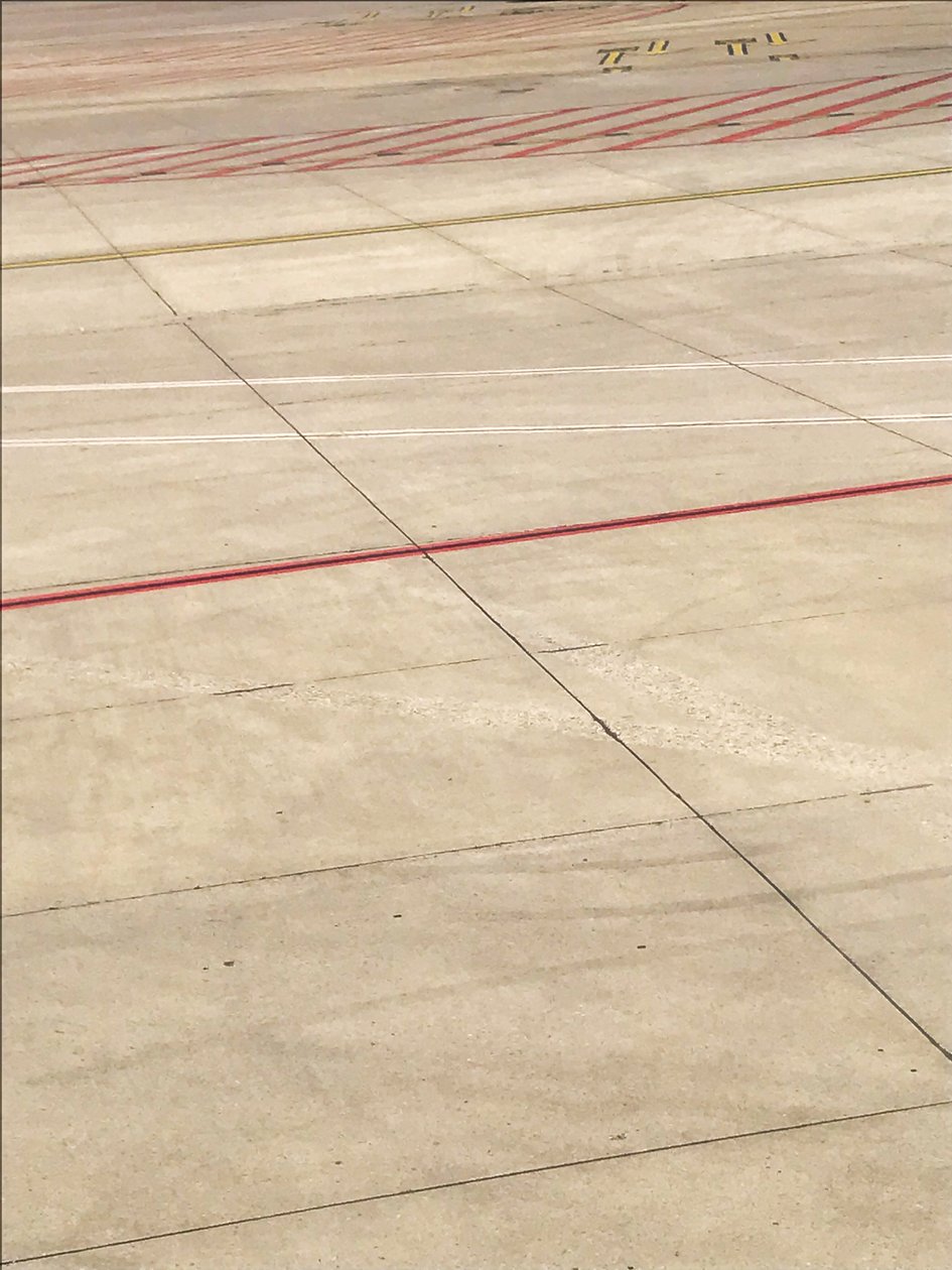 Composição - Tarmac, 2019 (foto) de Cécile Jamet