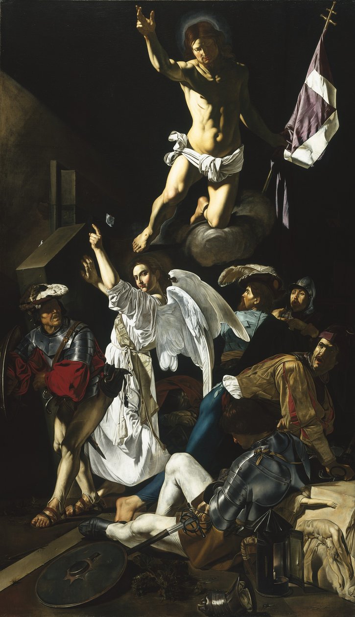 A ressurreição, 1619-20 de Cecco de Caravaggio