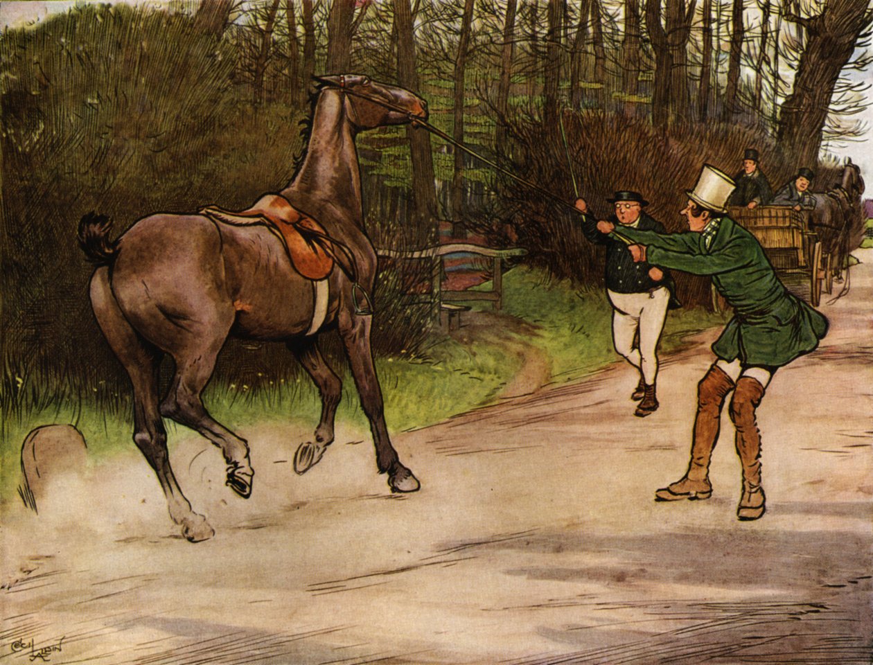 Os papéis póstumos do clube de Pickwick por Charles Dickens de Cecil Alden