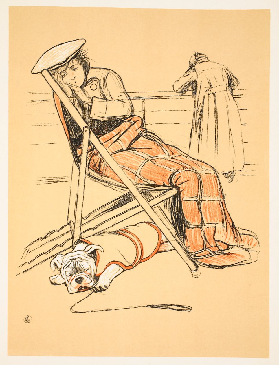 My Miserable Mistress, de &39;Um cachorro gay, história de um ano tolo&39; Aldin, Cecil Charles Windsor (1870-1935), publicou William Heineman, 1905. Ilustração, 1ª edição, giz e giz de cera no papel de Cecil Charles Windsor Aldin