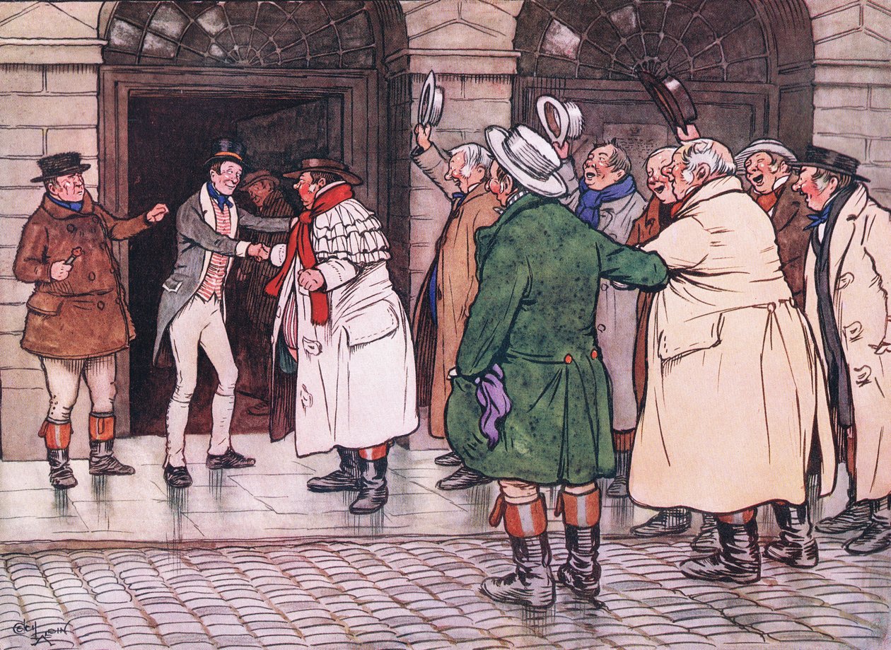 A cavalgada deu três tremendas gritos de Cecil Charles Windsor Aldin