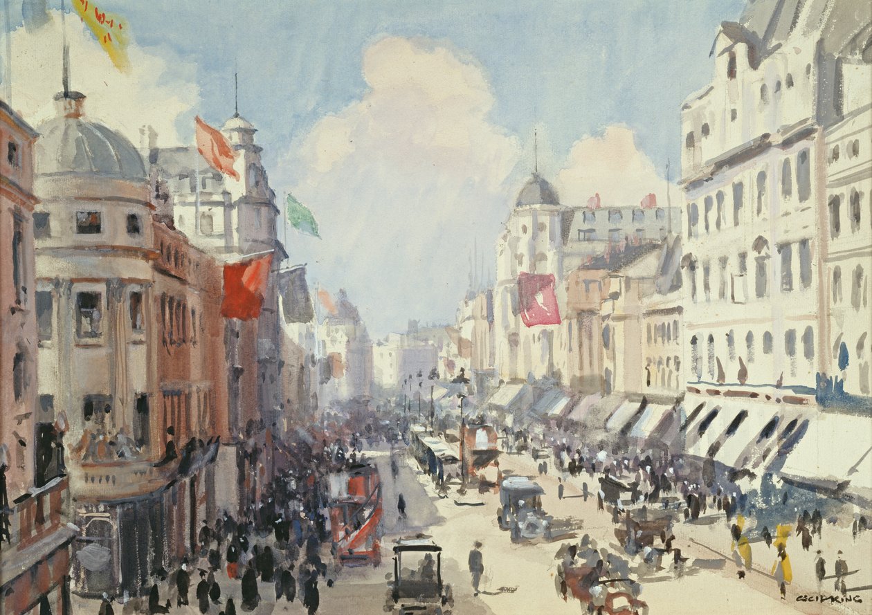 Regent Street, Londres de Cecil King