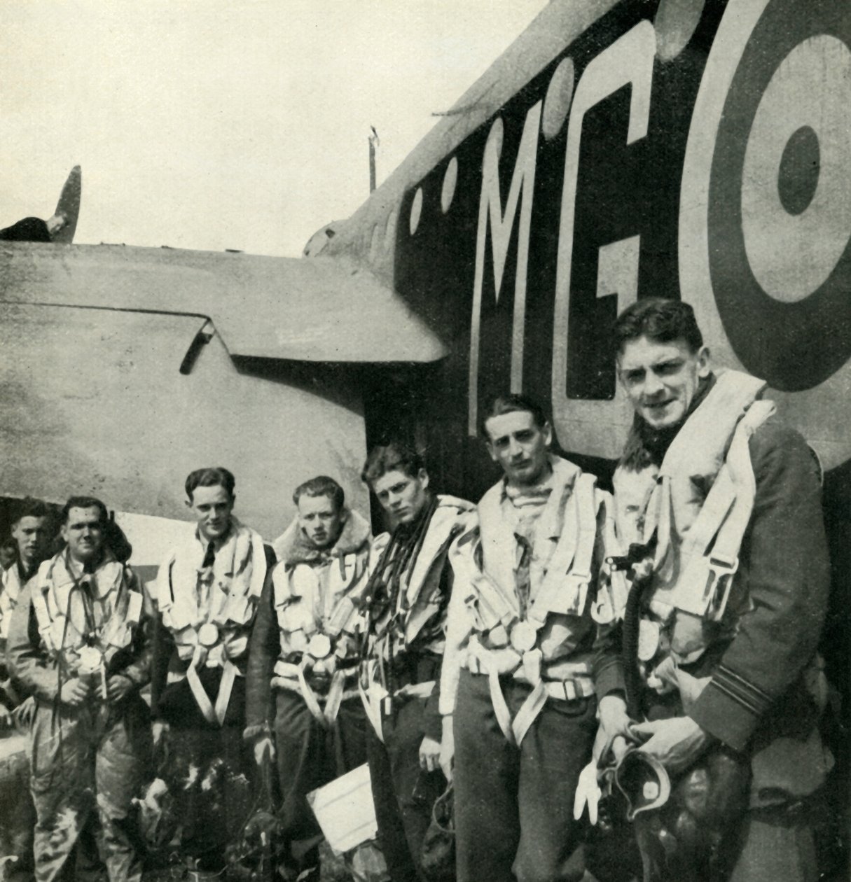 Tripulações de bombardeiros, c1943. de Cecil Beaton