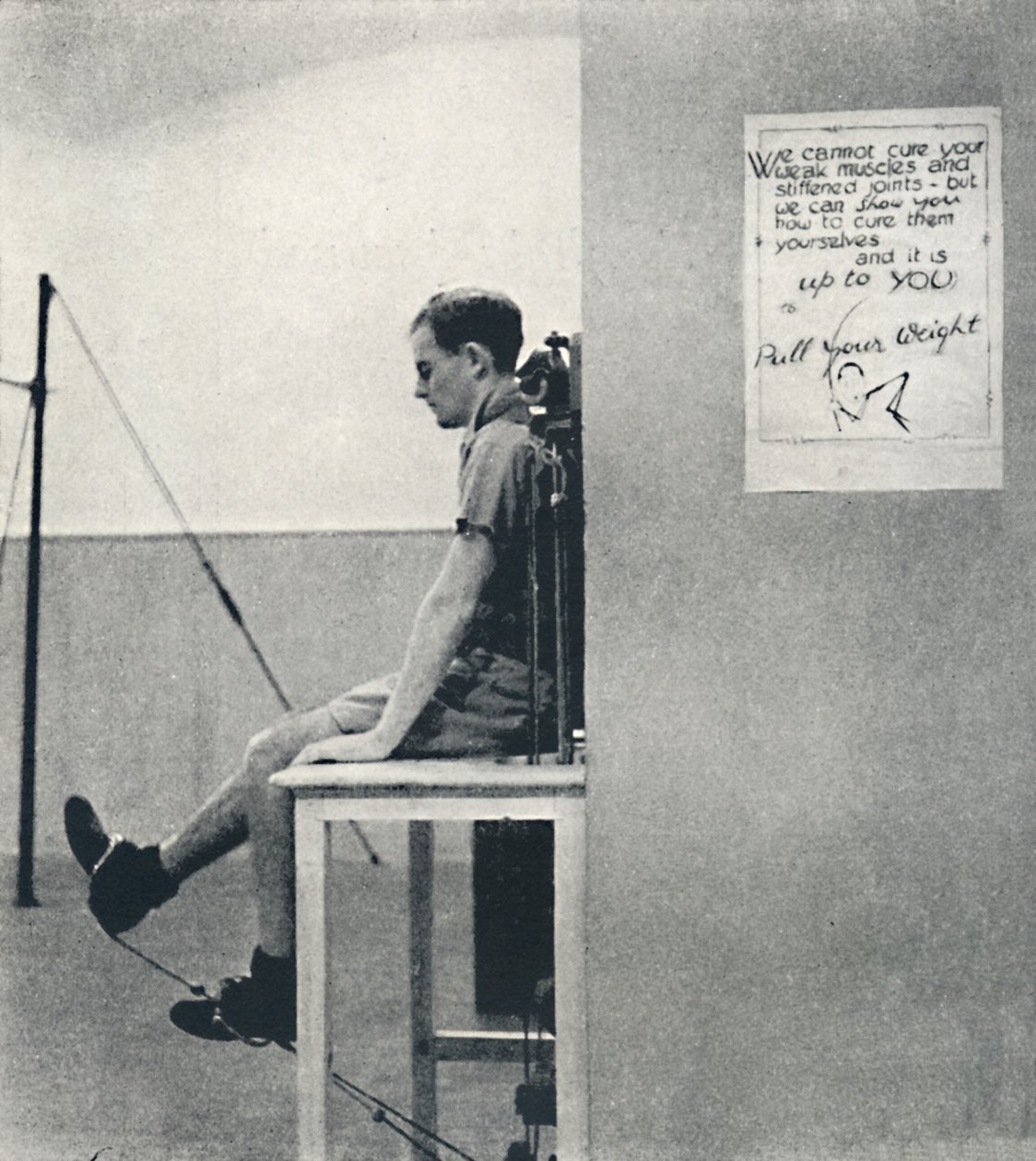 Hospital Convalescente - Puxando o Peso, 1941 de Cecil Beaton
