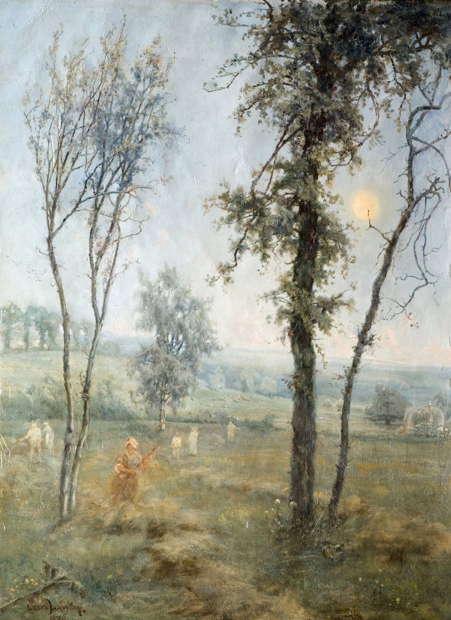 Feno ao luar, 1876. de Cecil Gordon Lawson