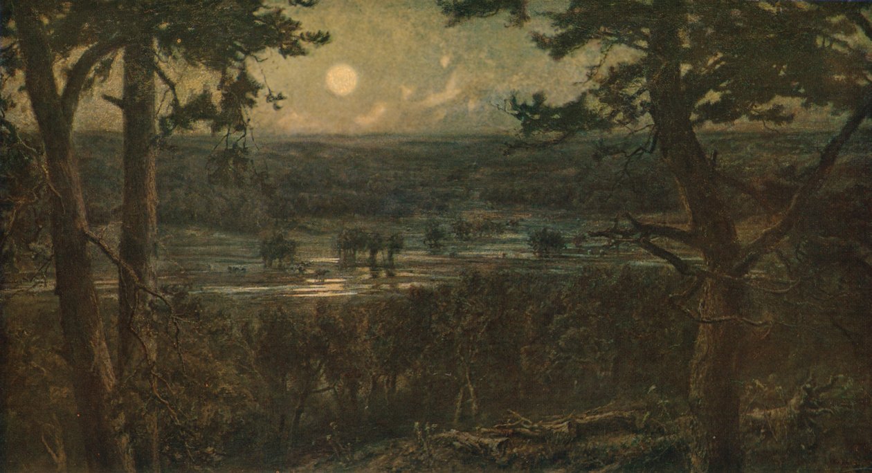 Lua de agosto de 1880, c1930. de Cecil Gordon Lawson