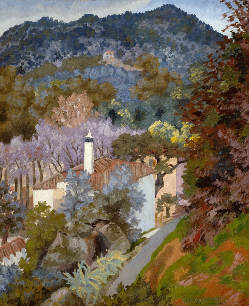 Caldas (óleo sobre tela) de Cedric Morris