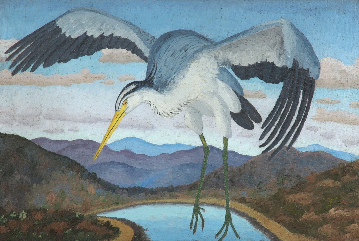 Garça de Cedric Morris