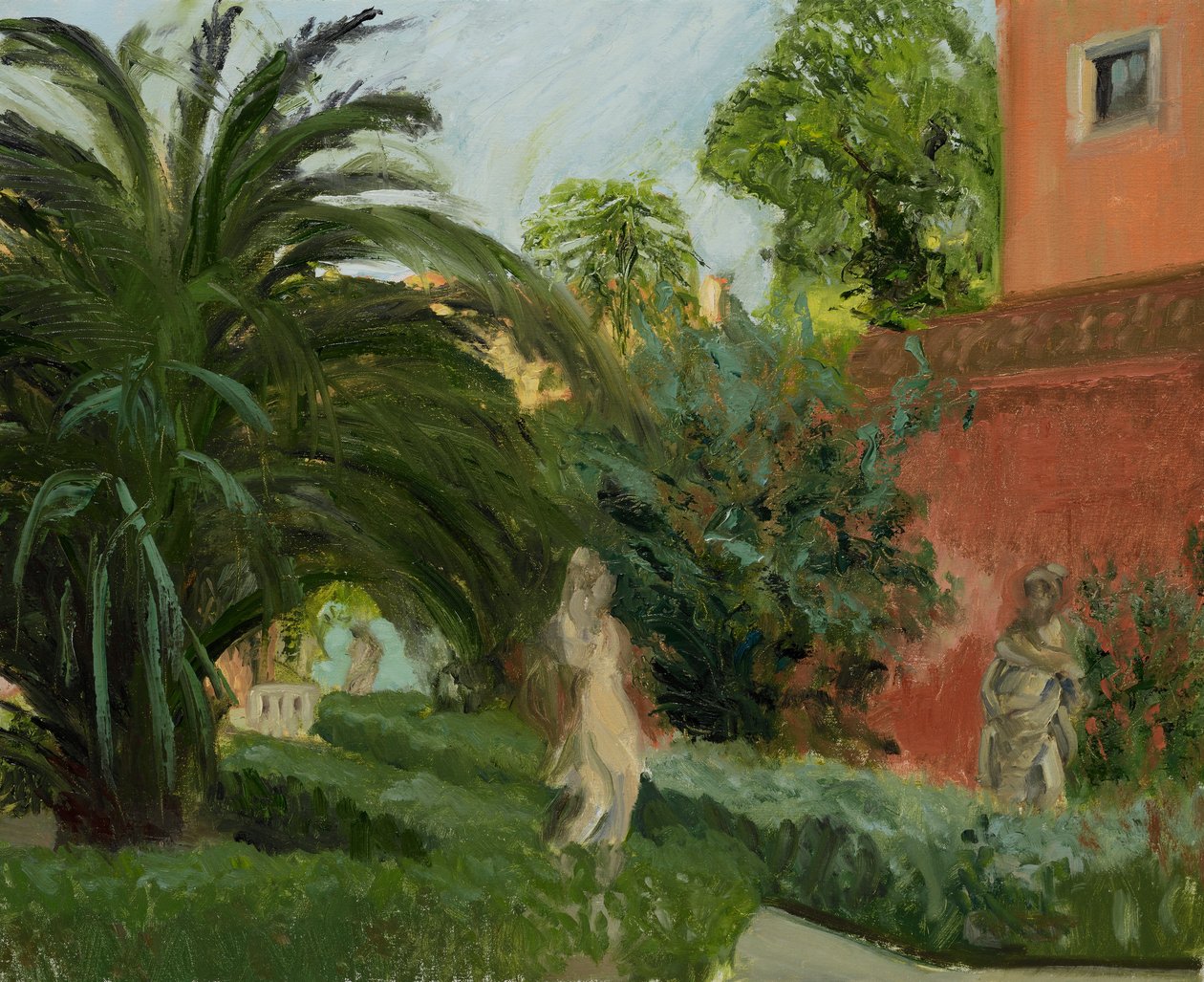 Jardim da Villa Molina 1 (óleo sobre tela) de Celia Montague