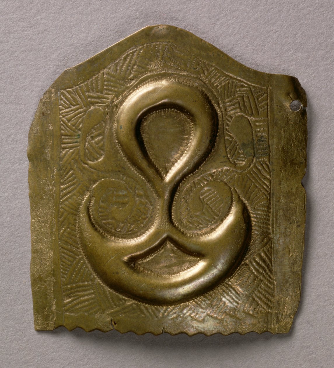 Elemento da Espada Standlake, início da Idade do Ferro, início do século III aC (liga de cobre) de Celtic