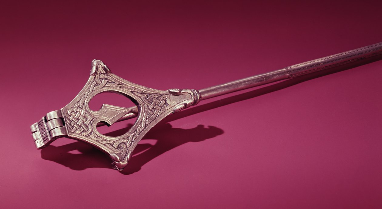 Broche de papagaio, perto de Limerick, Era Viking (prata) de Celtic