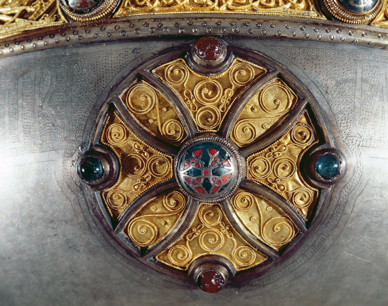 O cálice de Ardagh, Reerasta, prata de Limerick do condado com dourado de prata, esmalte, detalhe de bronze & bronze de 228699 de Celtic