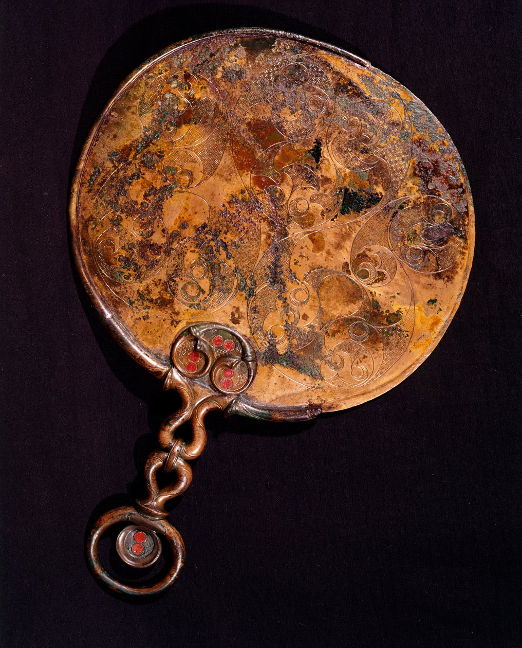 Espelho Birdlip, c.50 DC de Celtic