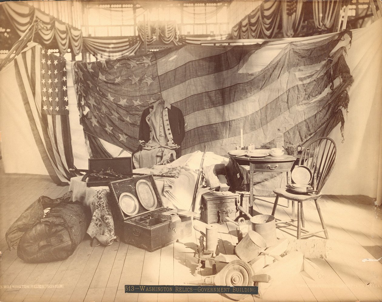 Relíquias de Washington - Edifício do Governo de Centennial Photographic Co.