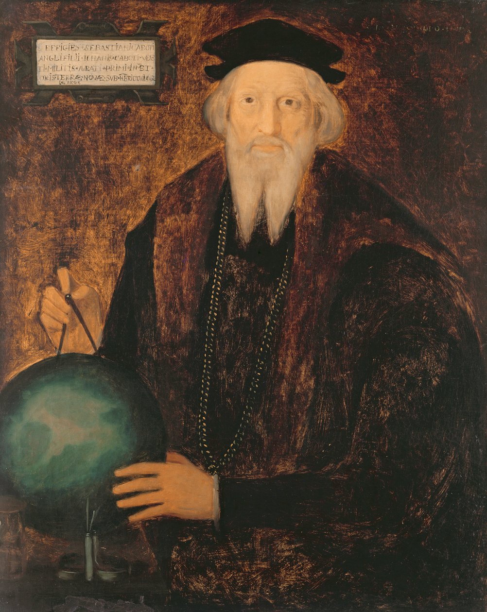Retrato de Sebastian Cabot (1474-1557) de Cephas Giovanni Thompson