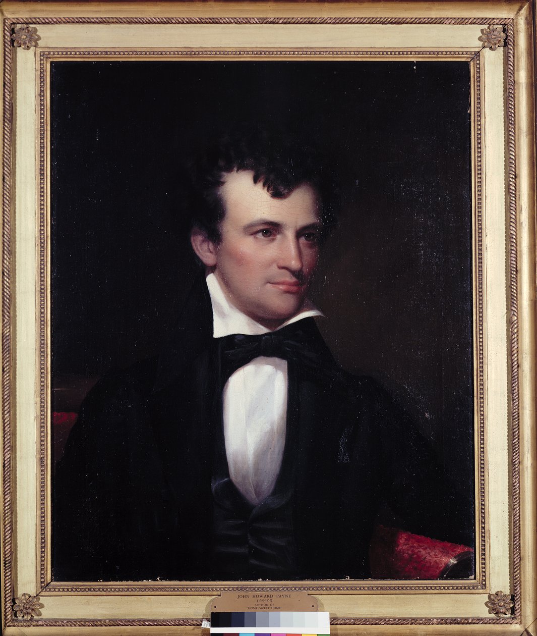 John Howard Payne óleo sobre tela de Cephas Giovanni Thompson