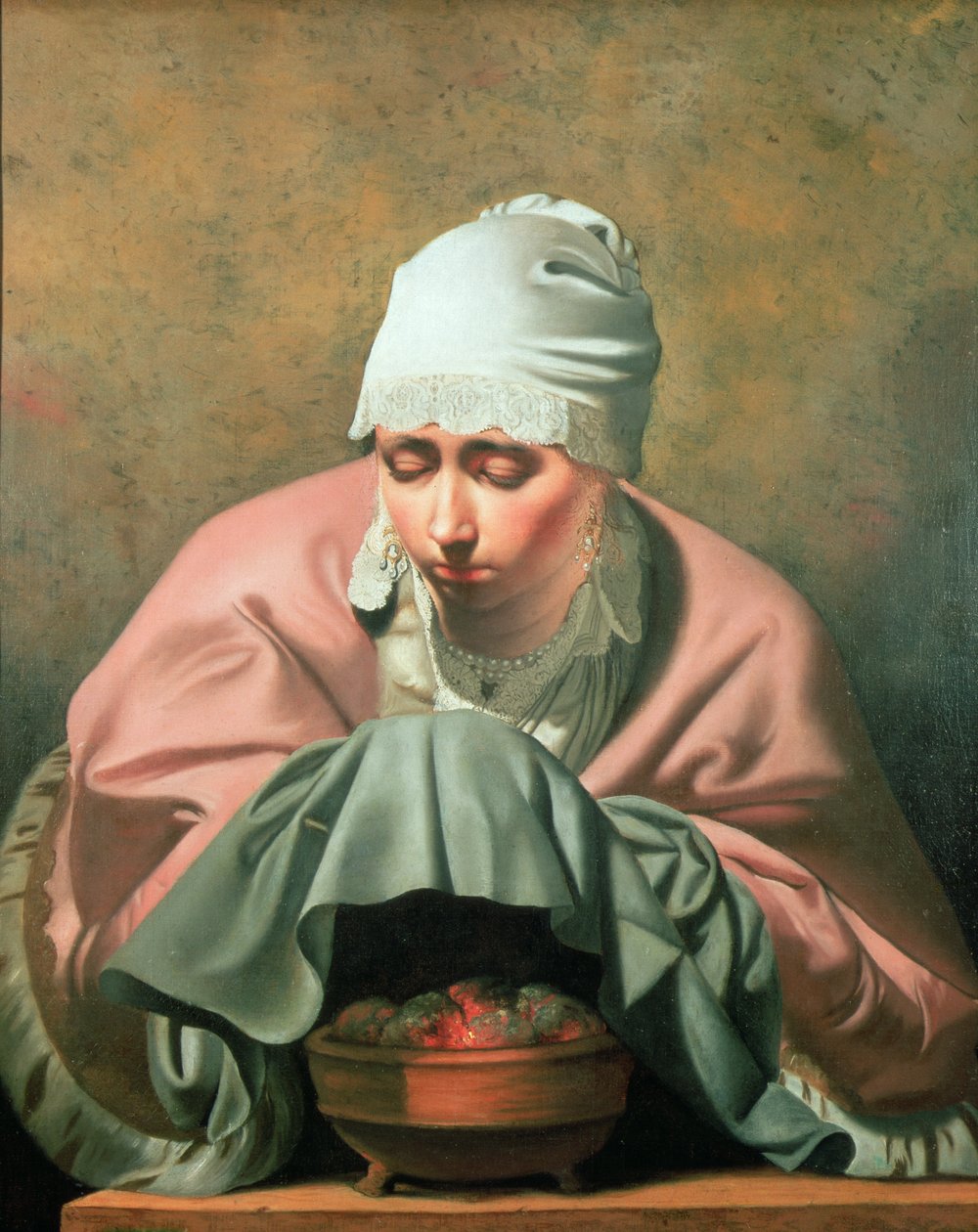 Alegoria do inverno, 1650 de Cesar Boetius van Everdingen